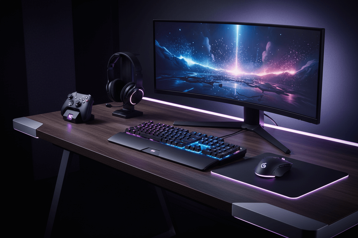 Accessoires Gaming RGB – PS5, Xbox & PC | La fille du nord