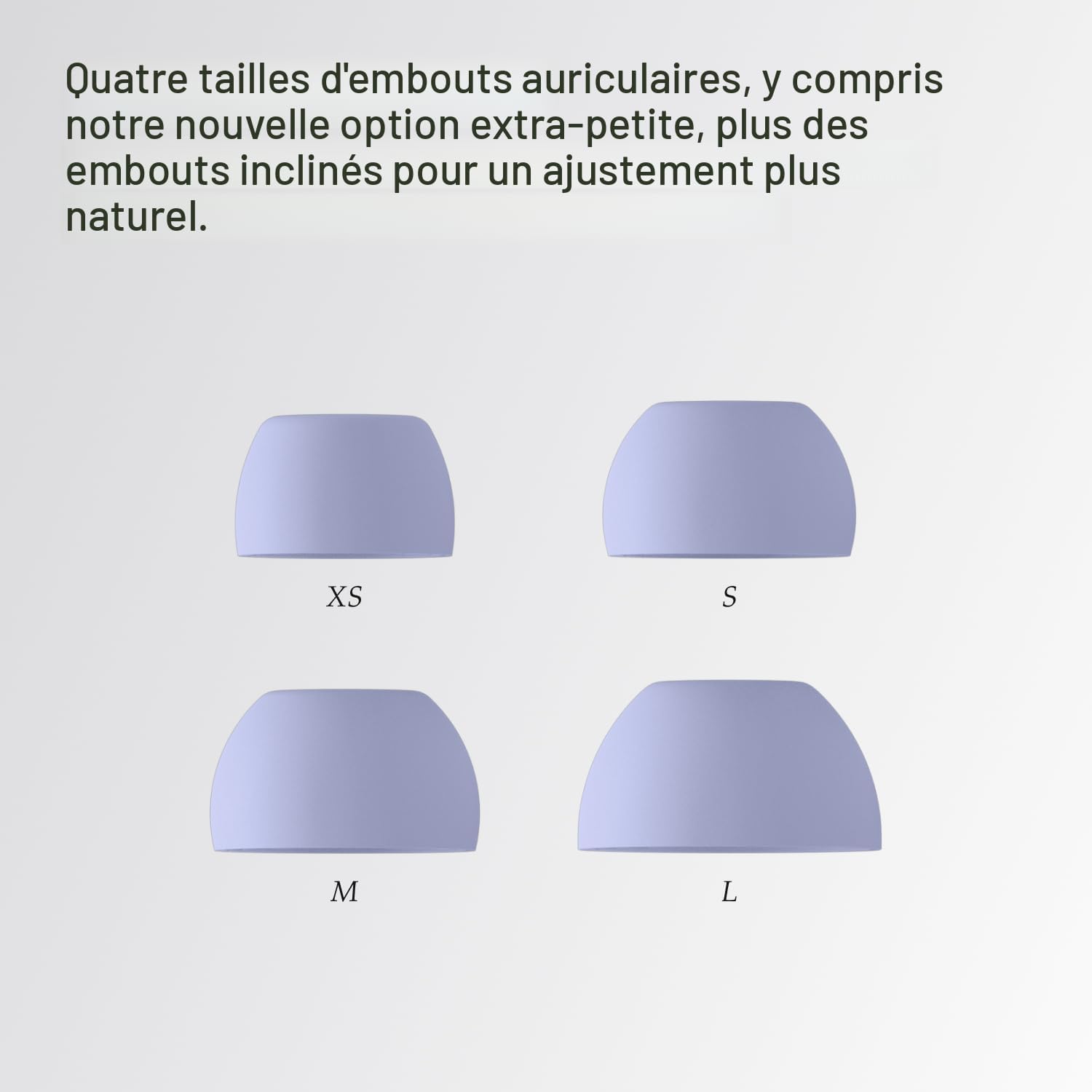 Beats Solo Buds – Écouteurs Bluetooth sans fil | 18 heures d'autonomie | Compatibilité Apple et Android | Microphone intégré – Violet arctique