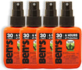 Ben's Répulsif anti-tiques et anti-insectes 30% DEET – Lot de 4 x 37ml Pompe