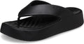 Crocs Tongs à plateforme Getaway pour femmes, Sandales compensées pour femmes