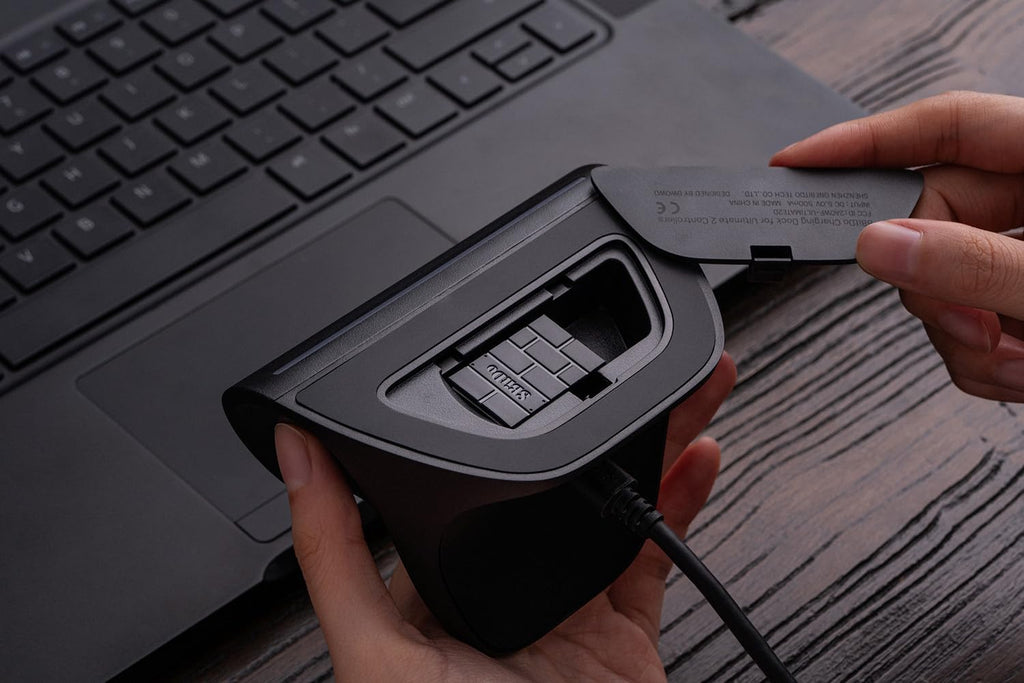 8Bitdo Ultimate 2 Wireless Gaming Controller with TMR Joysticks, Switchable Hall Effect/Tactile Triggers, 8Speed Wireless Tech, Charging Dock, RGB Fire Ring for PC & Android - Purple - Windows