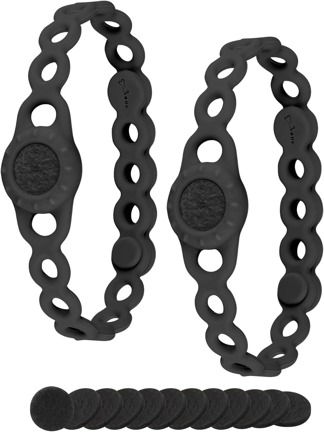 BONE Bracelet Diffuseur d'Huiles Essentielles Anti-Moustiques (Lot de 2) - La fille du nord