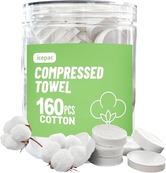 Serviettes compressées jetables icepac – Camping & Randonnée