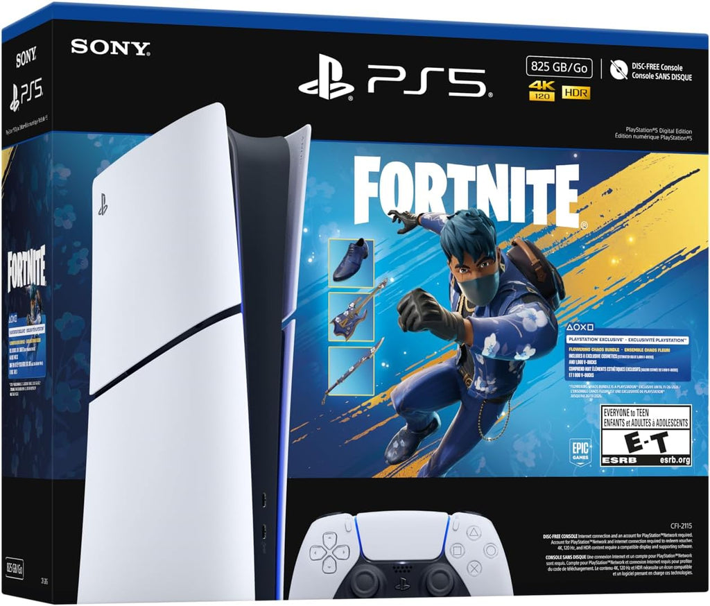 PlayStation 5 Digital Edition Console – 825GB Bundle