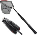 SAN LIKE Épuisette Télescopique Pliable & Réglable - Filet de Pêche