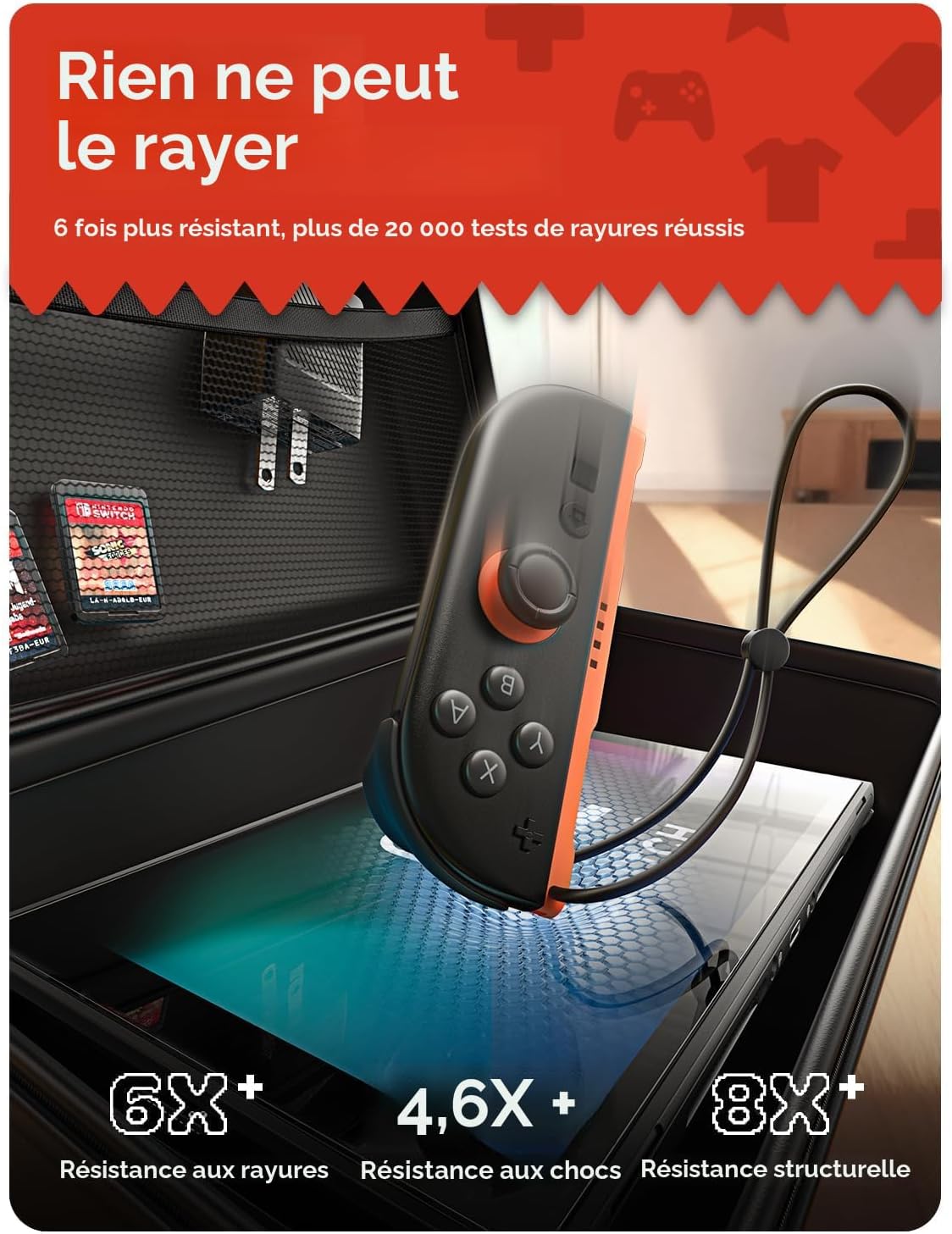 LISEN Lot de 2 protections d'écran pour Switch 2 [mise à niveau 2025] (kit anti-reflet et d'alignement automatique) - Protection d'écran Switch2 en verre trempé [plus durable ] peaux de jeu 3DS et 2DS