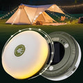 RISEMART Guirlande lumineuse de camping 10m – Solaire, étanche, 5 modes d'éclairage - La fille du nord
