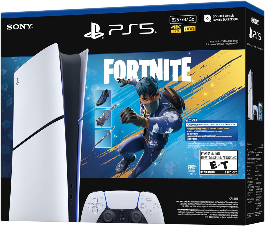 PlayStation 5 Digital Edition Console – 825GB Bundle