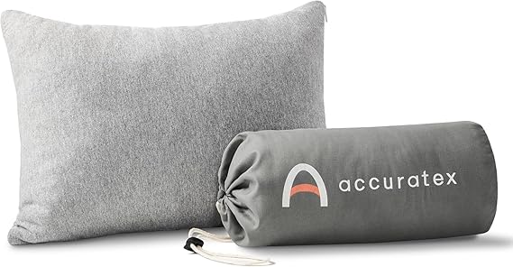 Oreiller de camping ACCURATEX – Mousse mémoire compressible - La fille du nord