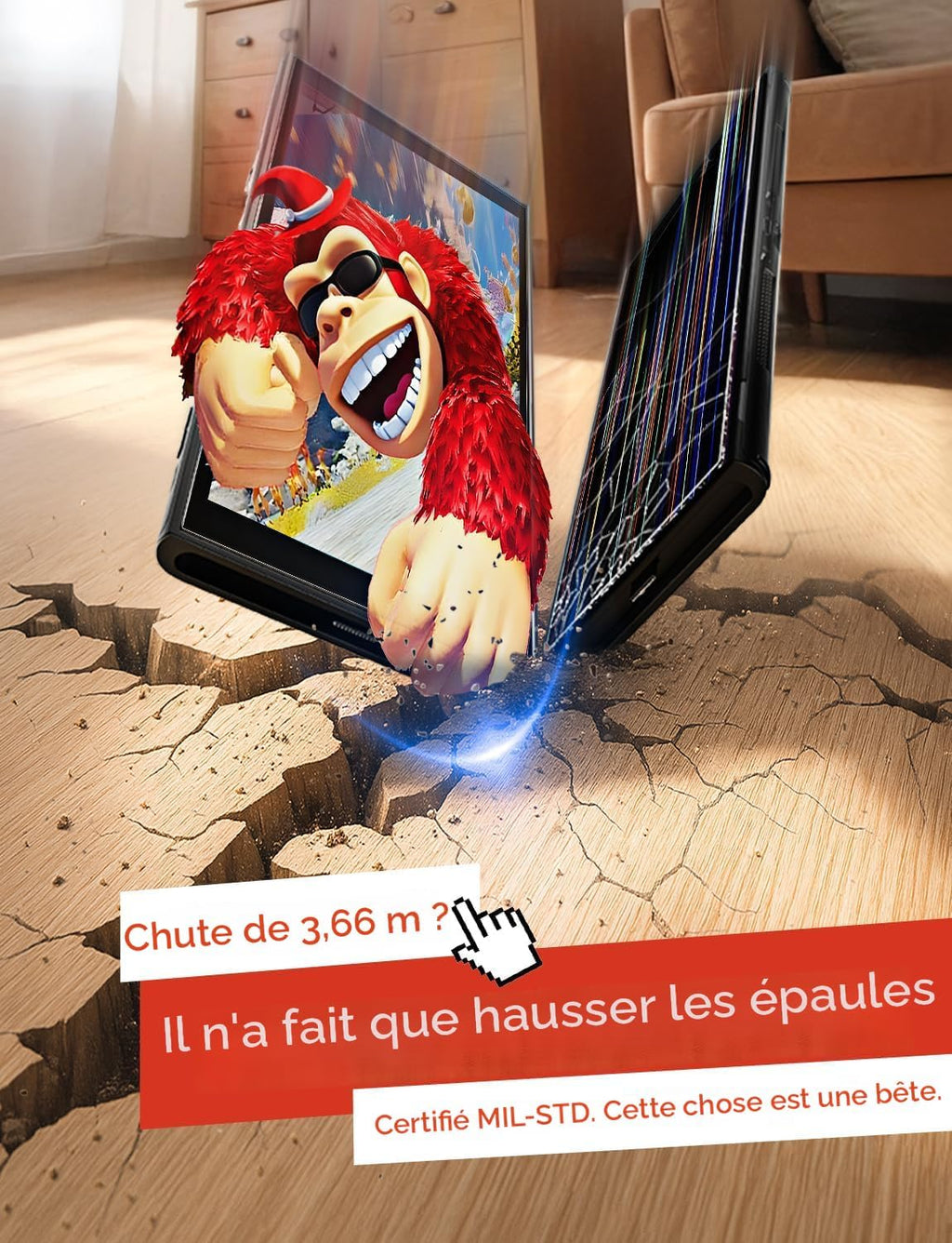 LISEN Lot de 2 protections d'écran pour Switch 2 [mise à niveau 2025] (kit anti-reflet et d'alignement automatique) - Protection d'écran Switch2 en verre trempé [plus durable ] peaux de jeu 3DS et 2DS