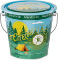 M&SENSE Grande bougie à la citronnelle 550g - 110h de combustion - La fille du nord