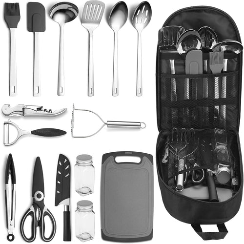 Accessoires Essentiels de Camping ReaNea – Ustensiles de Cuisine pour Randonnée et Camping-car - La fille du nord