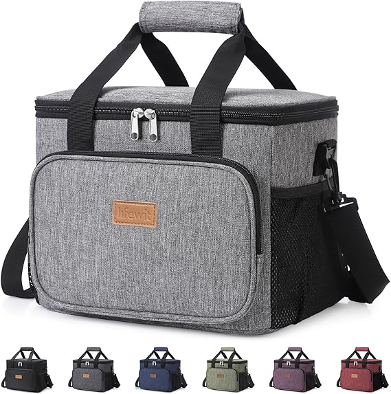Lifewit Grand sac isotherme imperméable 15L - 24 canettes
