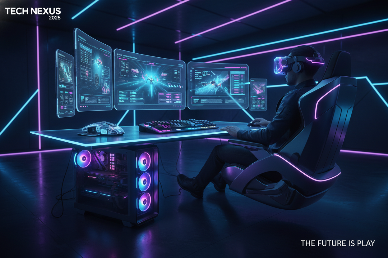 Technologies gaming futuristes 2025